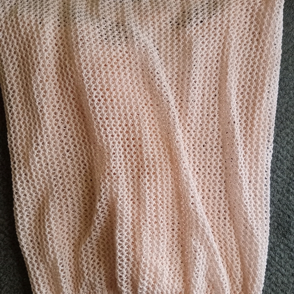 Jollycode Women's Lace Crochet Sweater Short Sleeve Size MEDIUM - Picture 5 of 5